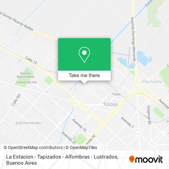 La Estacion - Tapizados - Alfombras - Lustrados map