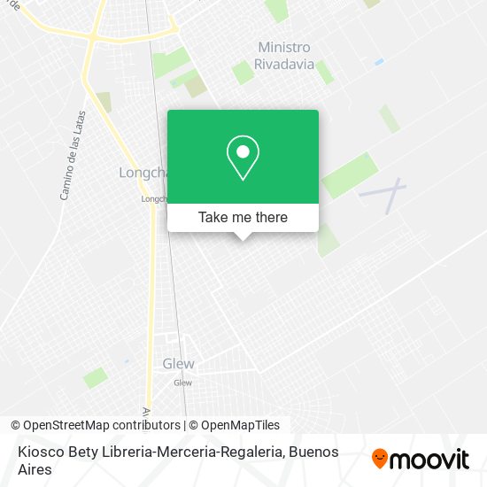 Kiosco Bety Libreria-Merceria-Regaleria map