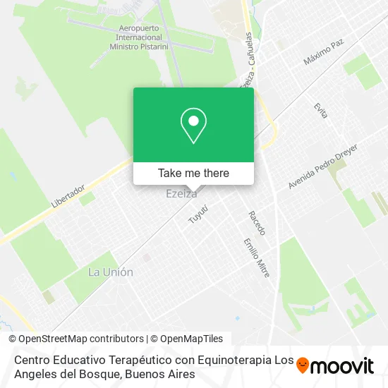 Centro Educativo Terapéutico con Equinoterapia Los Angeles del Bosque map