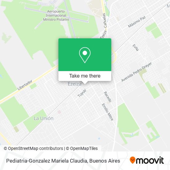 Pediatria-Gonzalez Mariela Claudia map