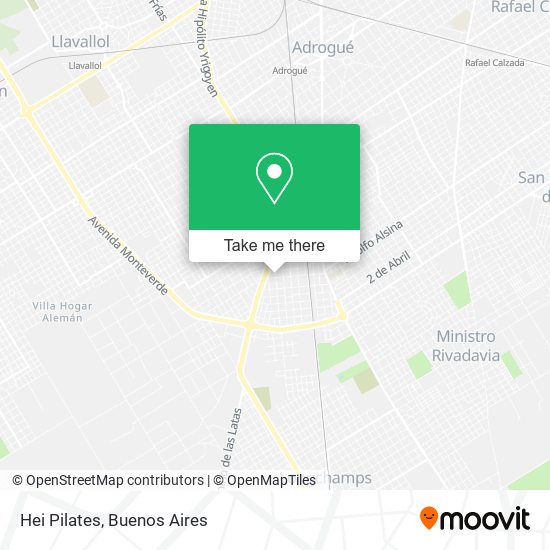 Mapa de Hei Pilates