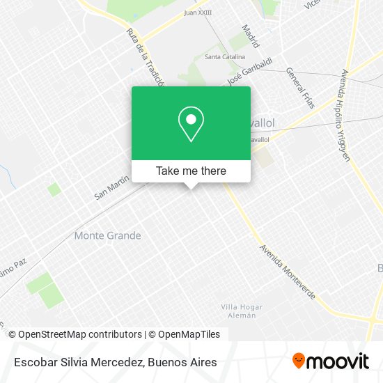 Escobar Silvia Mercedez map