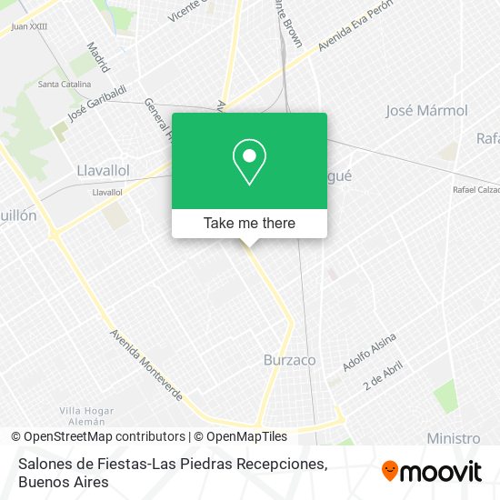 Salones de Fiestas-Las Piedras Recepciones map