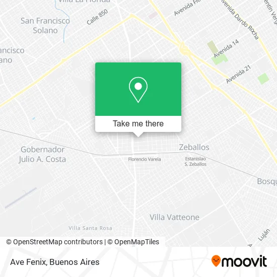 Mapa de Ave Fenix