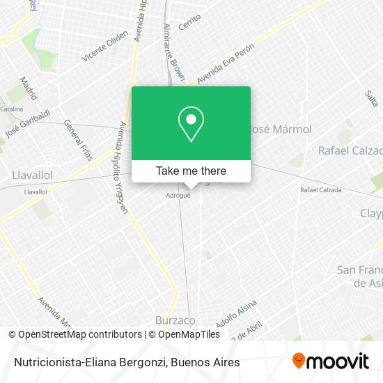 Nutricionista-Eliana Bergonzi map