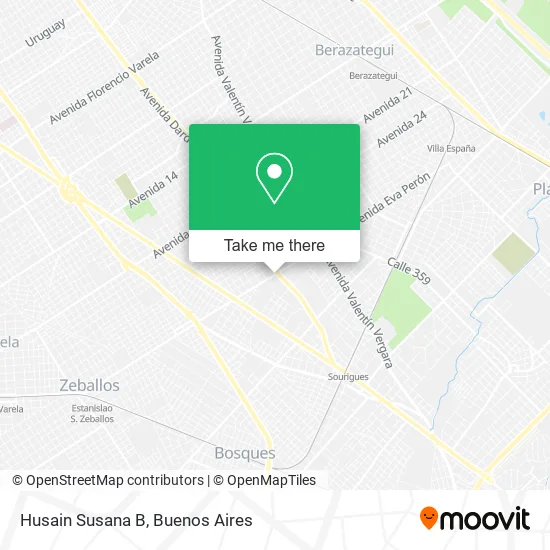 Mapa de Husain Susana B