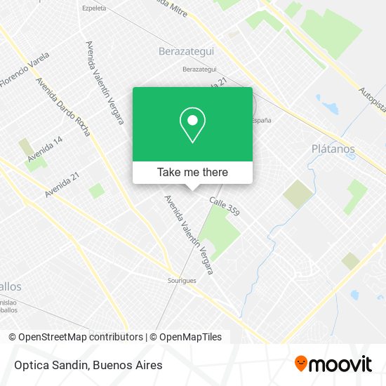 Optica Sandin map