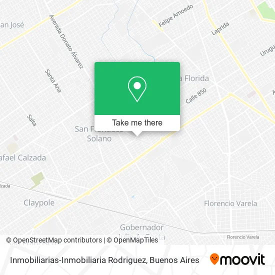 Inmobiliarias-Inmobiliaria Rodriguez map