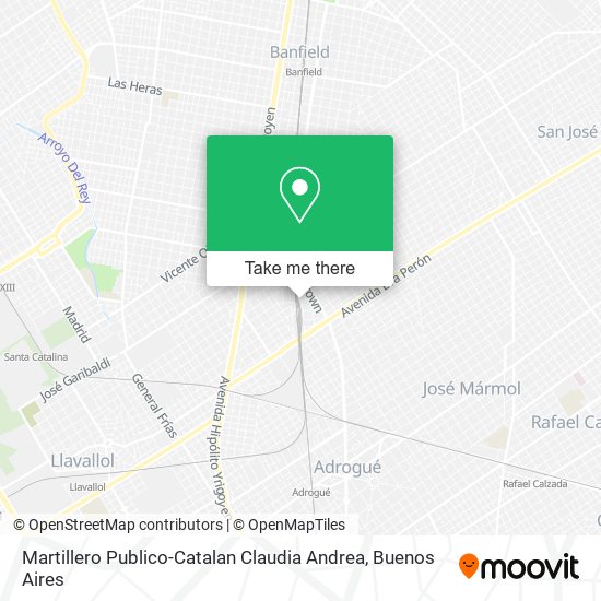 Martillero Publico-Catalan Claudia Andrea map