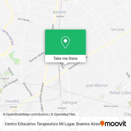 Centro Educativo Terapeutico Mi Lugar map