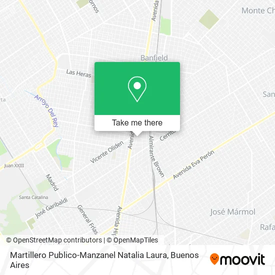 Mapa de Martillero Publico-Manzanel Natalia Laura