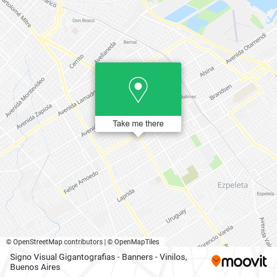 Signo Visual Gigantografias - Banners - Vinilos map