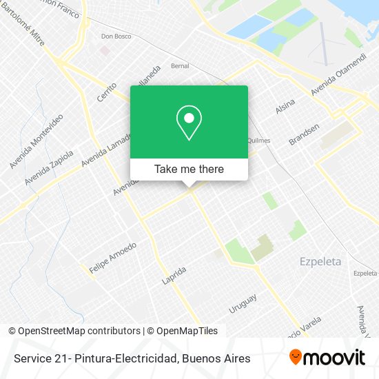 Service 21- Pintura-Electricidad map