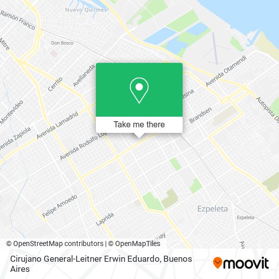 Cirujano General-Leitner Erwin Eduardo map