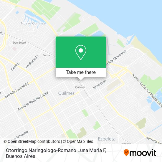 Otorringo Naringologo-Romano Luna Maria F map