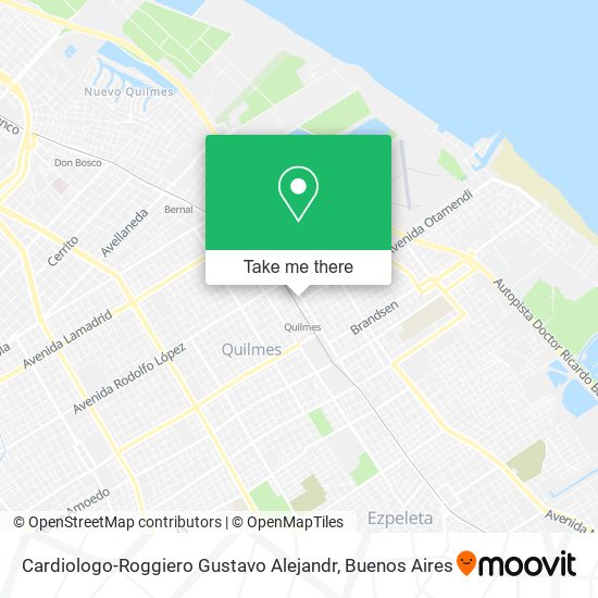 Cardiologo-Roggiero Gustavo Alejandr map