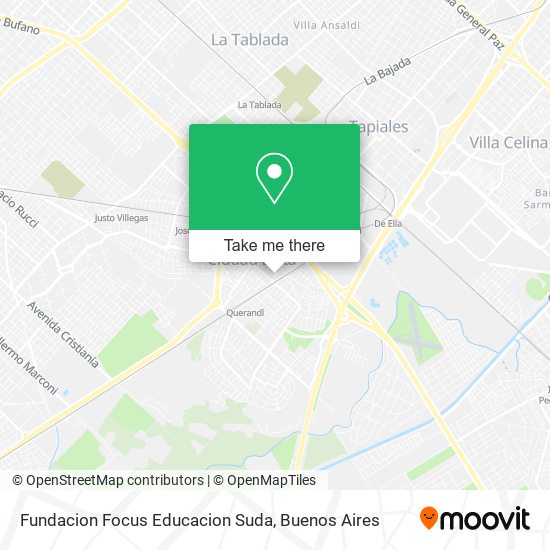 Fundacion Focus Educacion Suda map