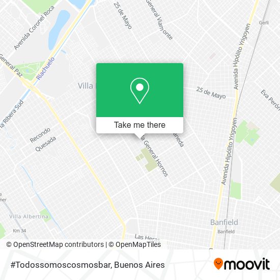 #Todossomoscosmosbar map