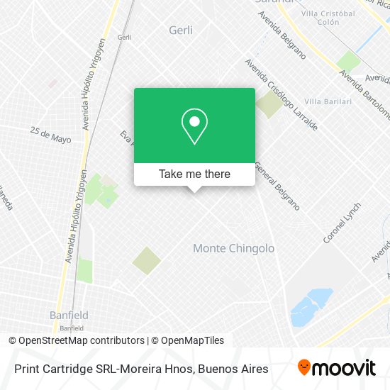 Print Cartridge SRL-Moreira Hnos map