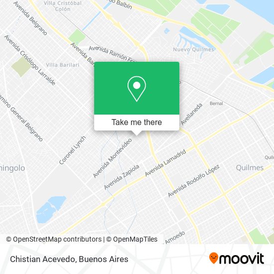 Chistian Acevedo map