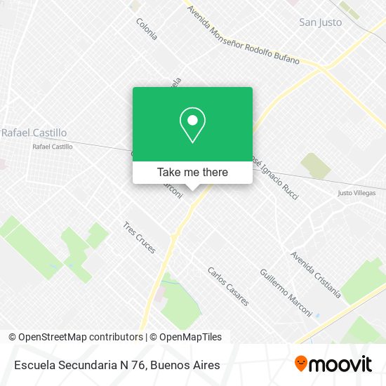 Escuela Secundaria N 76 map
