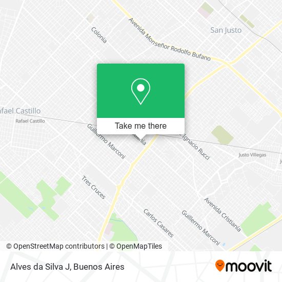 Alves da Silva J map