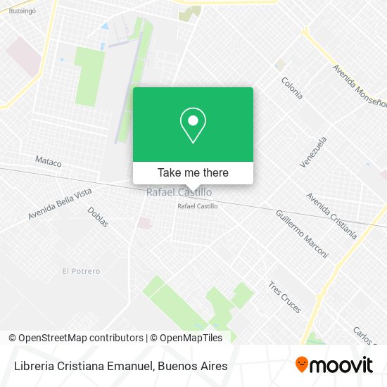 Libreria Cristiana Emanuel map