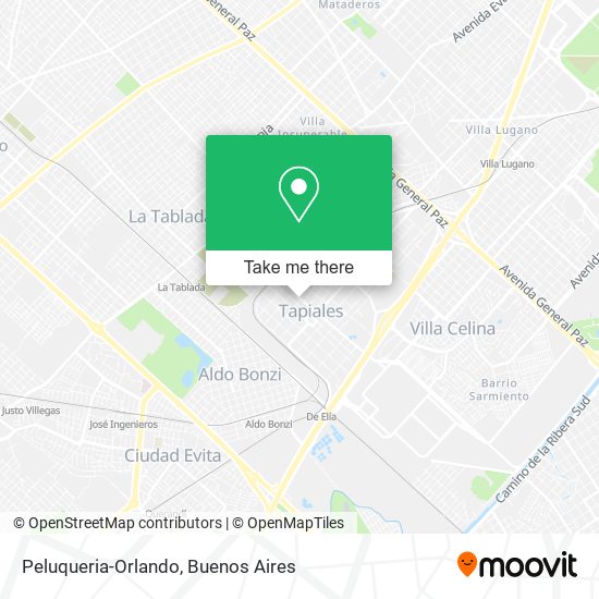 Peluqueria-Orlando map