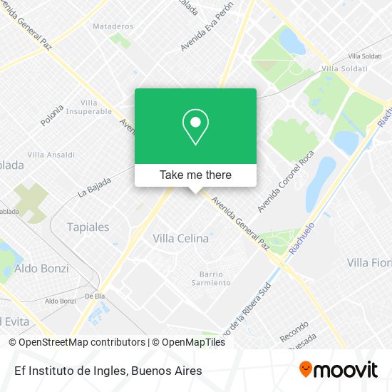 Ef Instituto de Ingles map