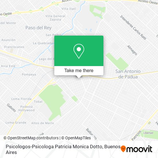 Mapa de Psicologos-Psicologa Patricia Monica Dotto