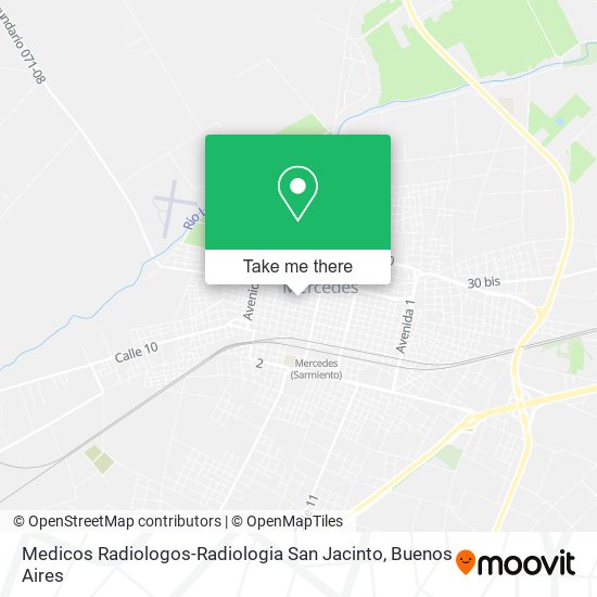 Medicos Radiologos-Radiologia San Jacinto map