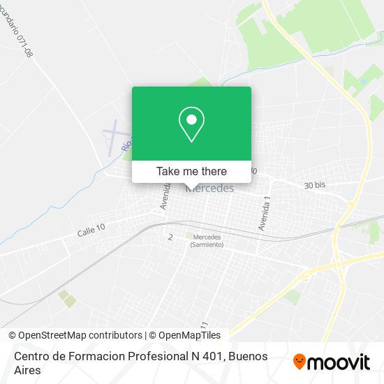 Centro de Formacion Profesional N 401 map