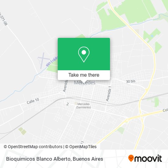 Bioquimicos Blanco Alberto map