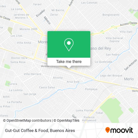 Mapa de Gut-Gut Coffee & Food