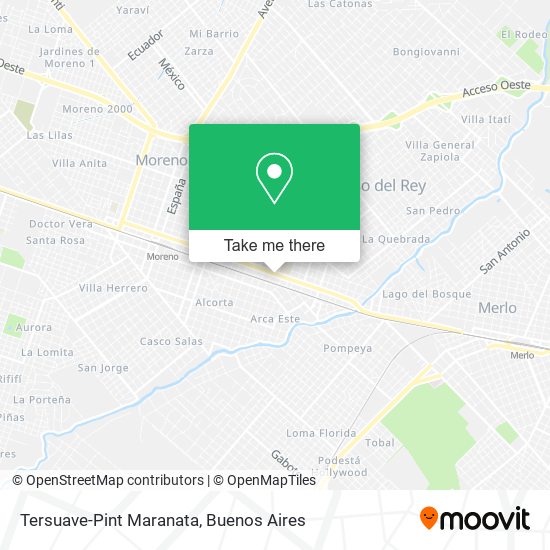 Tersuave-Pint Maranata map