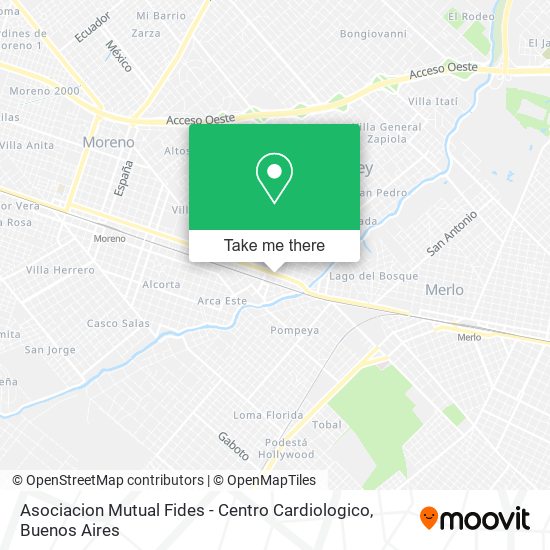 Asociacion Mutual Fides - Centro Cardiologico map