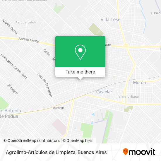 Agrolimp-Artículos de Limpieza map