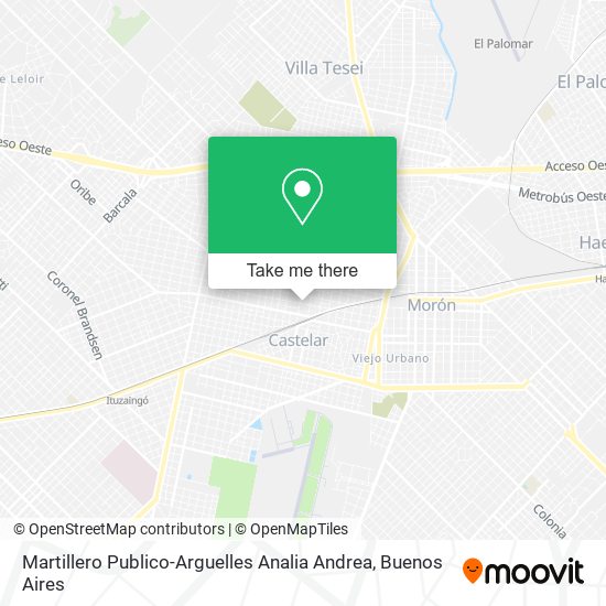 Martillero Publico-Arguelles Analia Andrea map