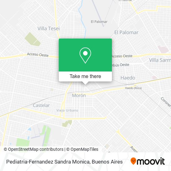 Pediatria-Fernandez Sandra Monica map