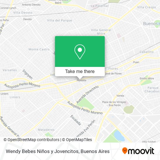 Wendy Bebes Niños y Jovencitos map