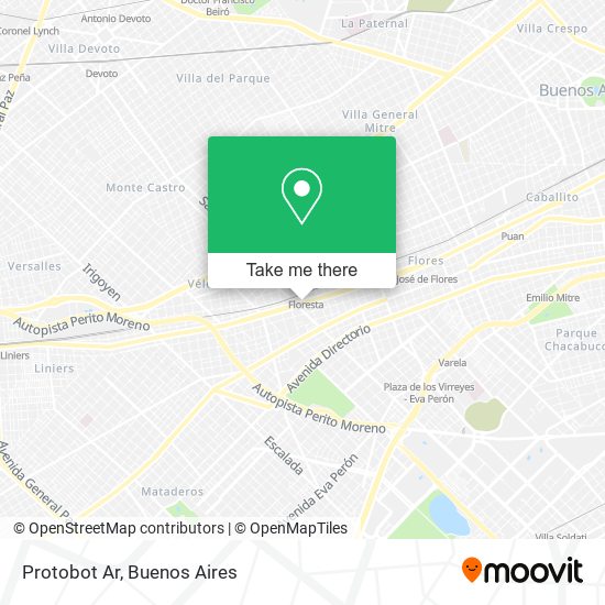 Mapa de Protobot Ar