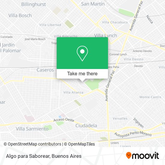 Algo para Saborear map