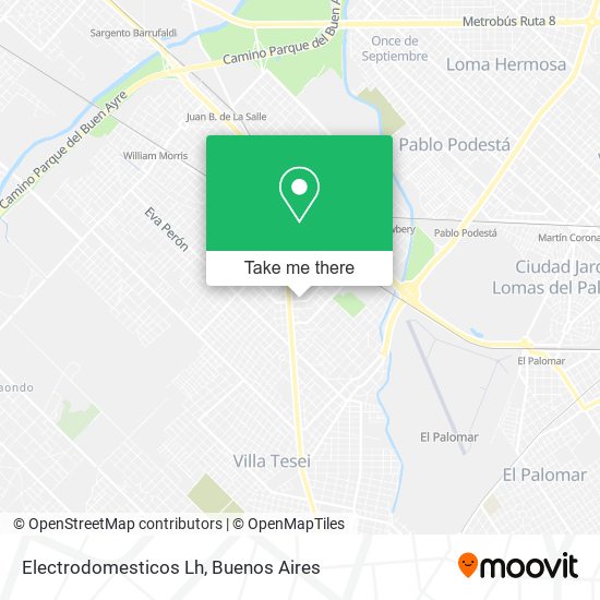 Electrodomesticos Lh map