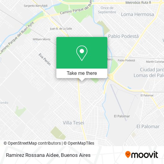 Ramirez Rossana Aidee map