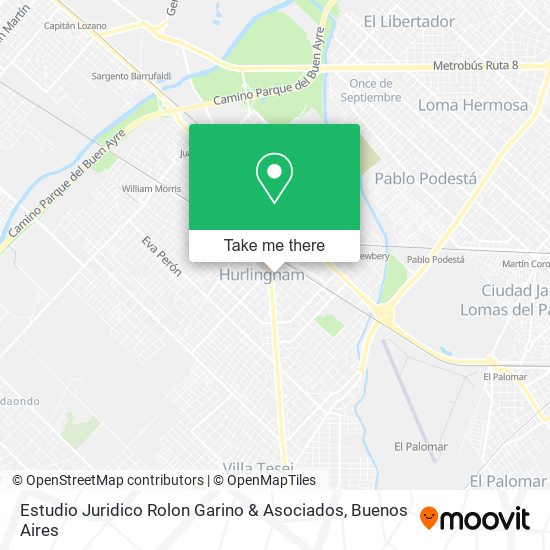 Estudio Juridico Rolon Garino & Asociados map