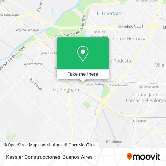 Kessler Construcciones map