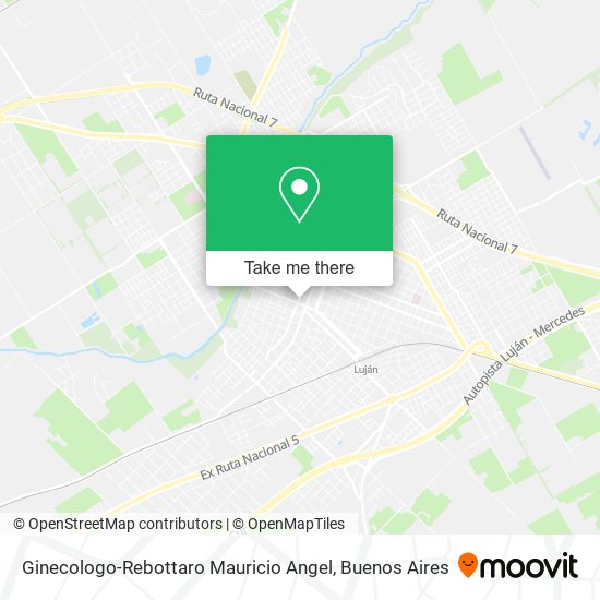Ginecologo-Rebottaro Mauricio Angel map