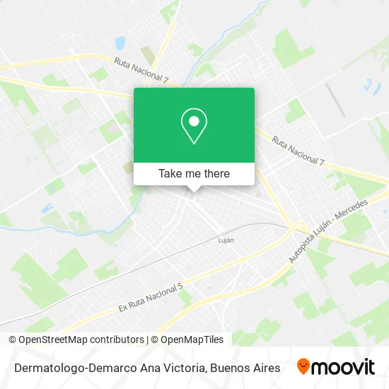 Mapa de Dermatologo-Demarco Ana Victoria