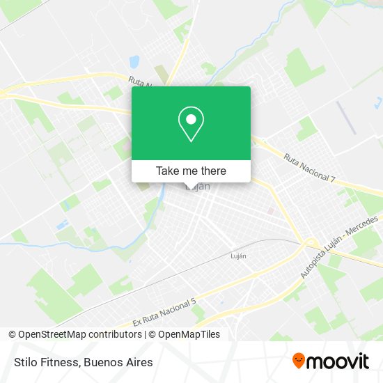 Stilo Fitness map