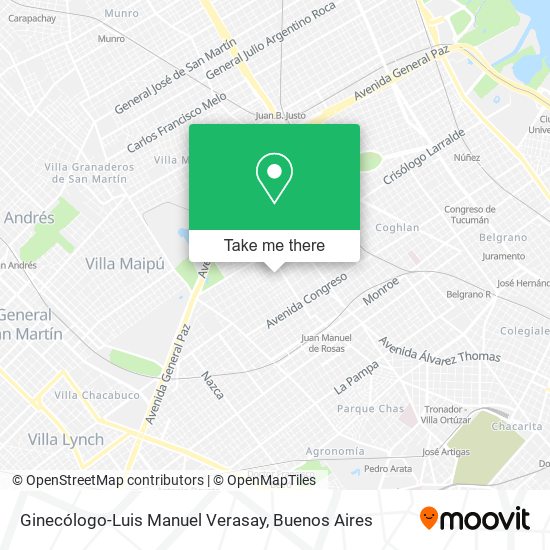 Mapa de Ginecólogo-Luis Manuel Verasay